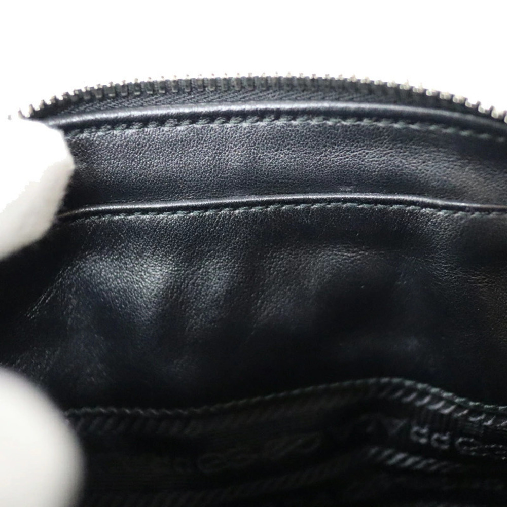 Prada Shoulder Bag Leather Black - Picture 8 of 10